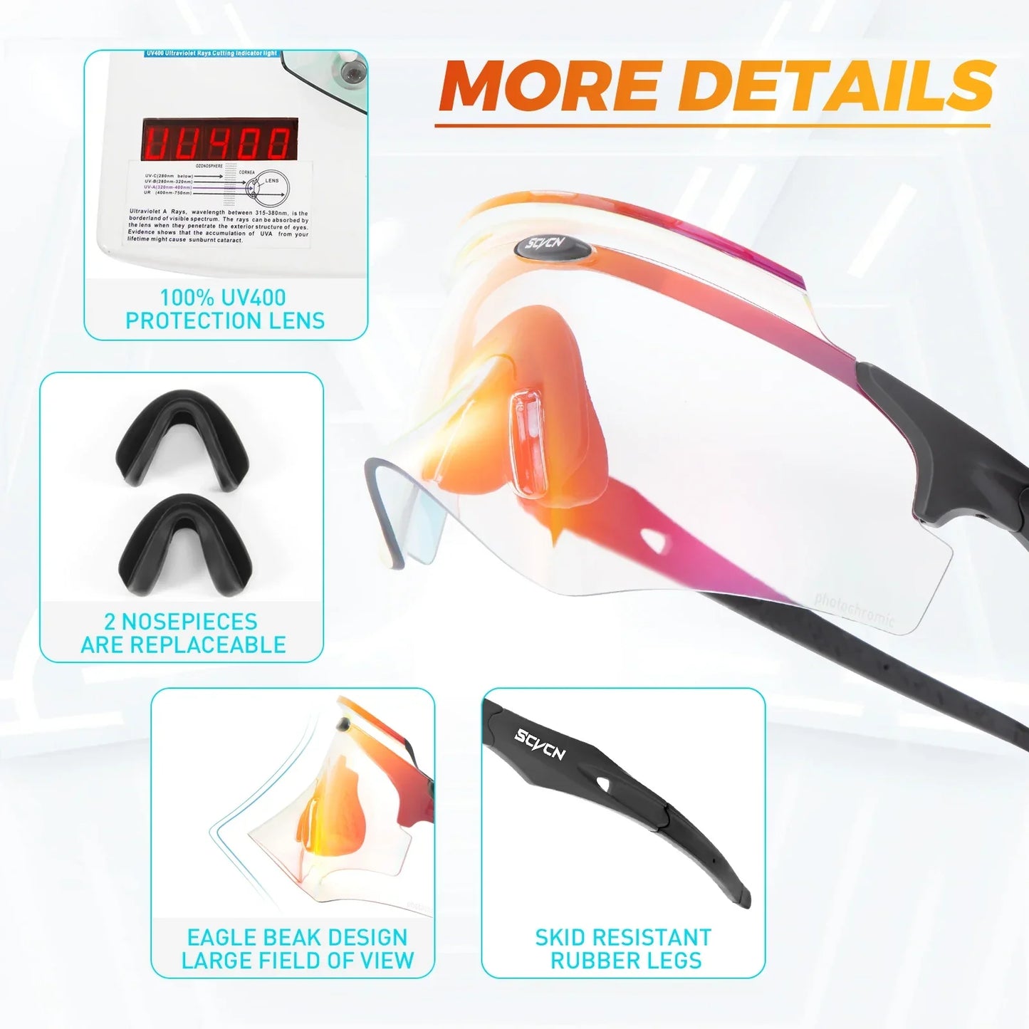 SprintX Sonnenbrille | Crystal Clear